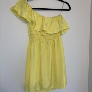 Body central yellow dress